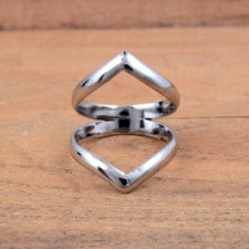 Solid 925 Sterling Unique Band Ring Handmade Anniversary Gift Ring All Size