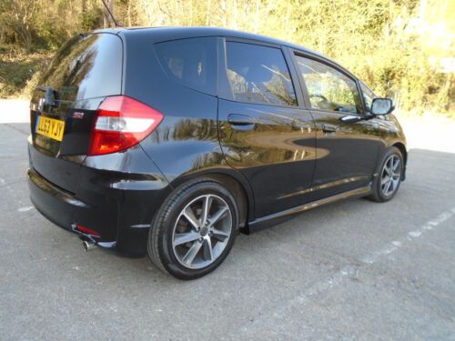 HONDA JAZZ SI-T 1.4 I-VTEC, 2013, (63 REG), PETROL, MANUAL - BLACK.