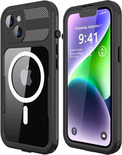 Waterproof Case For iPhone 16 15 14 12 11 Pro Max SE Shockproof Tough Full Cover - Picture 45 of 113