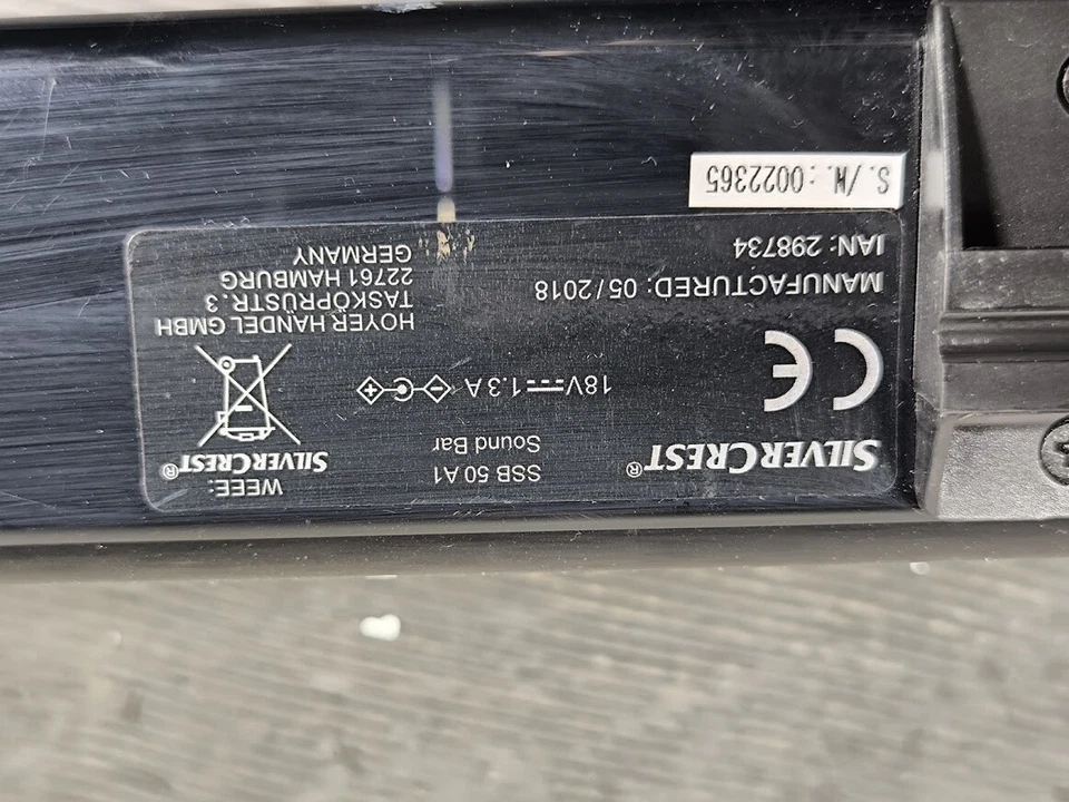 SilverCrest SSB 50 A1 Soundbar - Gebraucht, Voll Funktionsfähig - Bild 3 von 4