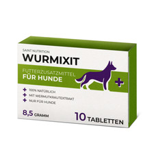 Wurmixit Wurmmittl f&uuml;r Hunde Wurmkur Hund Wermut nat&uuml;rliche schnell &Epsilon;ntwurmung