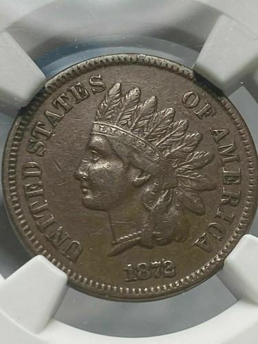 1872 Indian Head Cent NGC XF40 BN 5964905-001 Exquisite Coin Rare - Picture 11 of 12