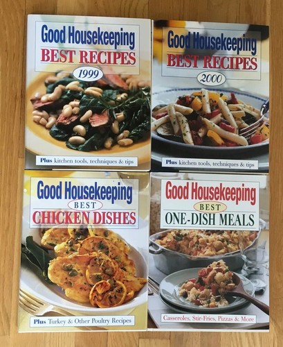 Vintage Good Housekeeping Cookbooks, Set of 4, Hardcover, NM - Picture 3 of 3