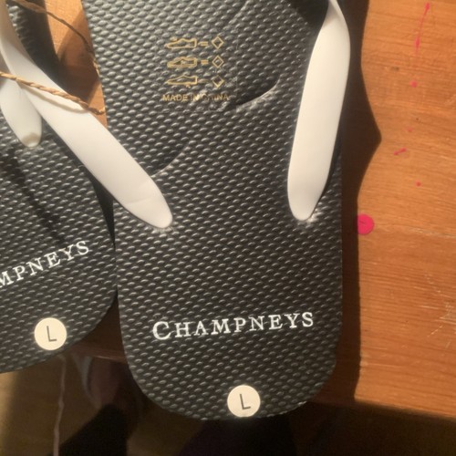 Champney Spa flip flops Large UK Size 8 New & unused - Picture 4 of 4