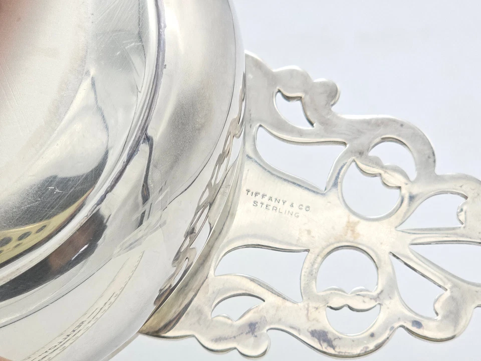 ANTIGUO TIFFANY & Co PLATA ESTERLINA Estilo Paul Rever PORRINGER 8" L/239.8g Foto 2 de 4
