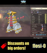 6IV Giratina Altered Max Effort Level Pokemon Legends Arceus