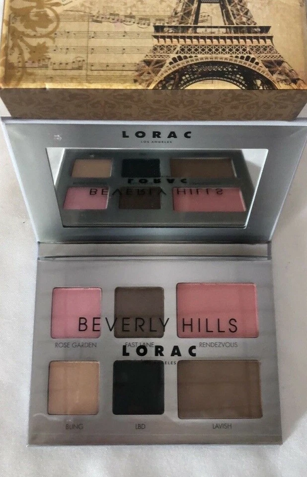 NEW LORAC LOS ANGELES BEVERLY HILLS SOPHISTICATE eyeshadows and cheek - Image 2 of 3