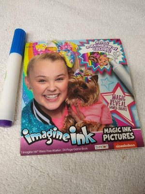 jojo siwa imagine ink activity book marker mess free