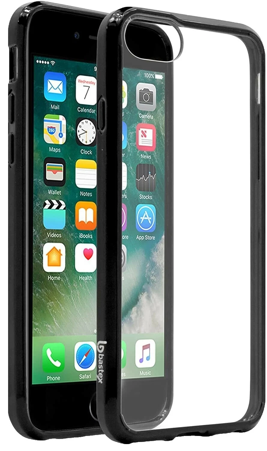 Teléfono celular de plástico rígido Parachoques Casos para Apple iPhone 7