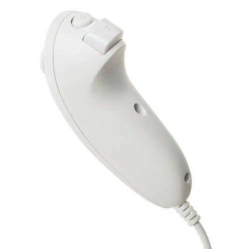 2 PACK For Wii & Wii U Console Nunchuck Wii Nunchuk Game Controller Remote White - Picture 15 of 27