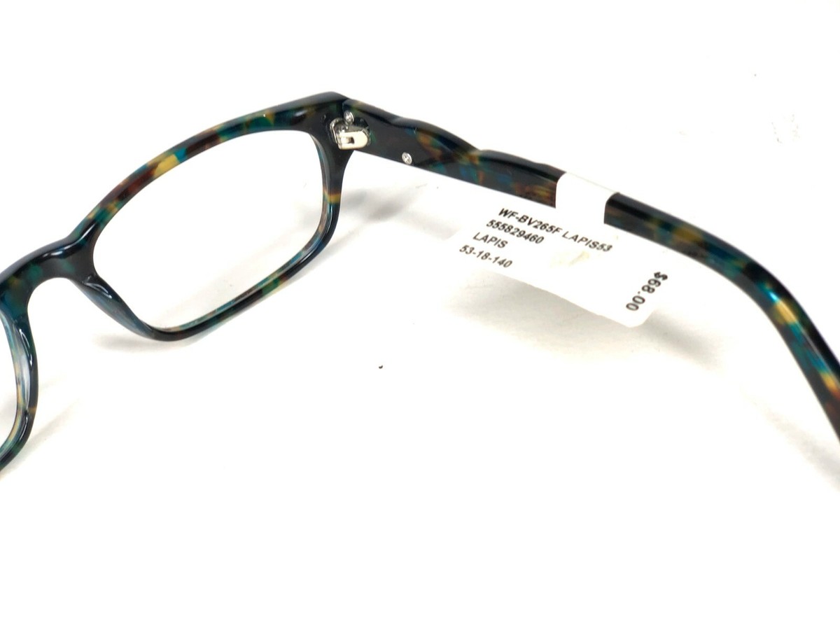 Y2K Baby Phat Lapis Tortoise Blue Eyeglass Frames BOGO! Baby Phat Eyeglasses Frames LAPIS teal tortoise 53-18  main image 4