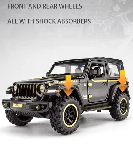 1/32 Jeep Wrangler Alloy Model - Picture 10 of 23