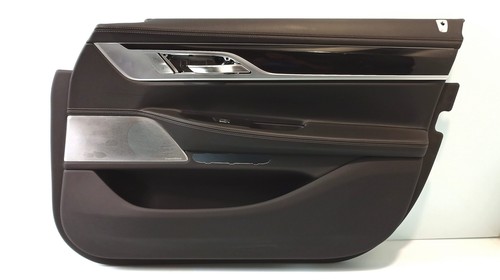 BMW OEM Door panel front right Leather "Nappa/black" G11 G12 7448518 vin:G493551