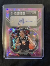 2023-24 Panini Prizm Draft Joey Hauser Purple Ice AUTO /99