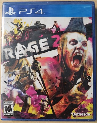 Rage 2 - Sony PlayStation 4 BRAND NEW SEALED SEE DESCRIPTION 