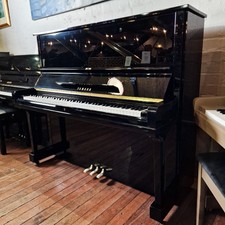 Yamaha U3 Black Gloss Upright Studio Home Piano | Sherwood Phoenix