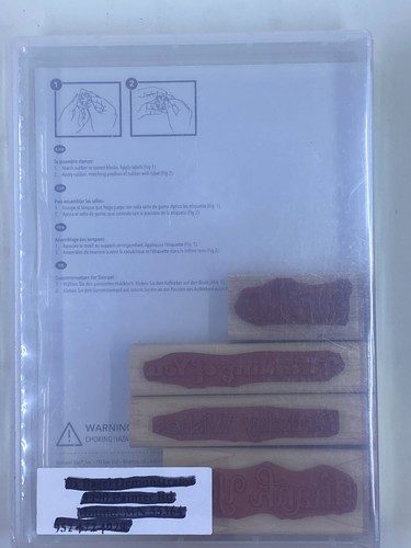 Stamping Up Rubber Wood Stamp Sets YOU PICK List #3 Complete Crafts Scrapbooking - Picture 343 of 896