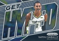 2022 Panini Prizm WNBA SATOU SABALLY #7 GET HYPED INSERT WINGS