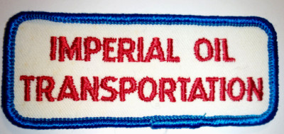 1970s ESSO Imperial Oil Transportation Truck Driver Patch Badge Crest