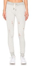 n:PHILANTHROPY Joggers Sz Small S Nikki Distressed Sweatpants Heather Gray