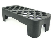 5-C COLLET RACK HOLDS 32 STANDARD EMERGENCY COLLETS