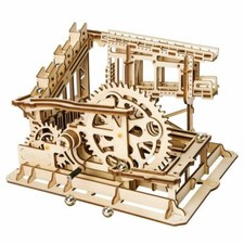 ROKR 3D Wooden Puzzle Marble Run Game Model Kits Laser-Cut Toys-Cog Coaster
