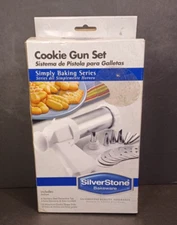 SilverStone Bakeware Cookie Gun Set NEW
