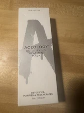 Aceology Detoxifying Treatment Mask 2.19 fl oz / 65 ml • New In Box