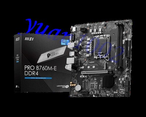 NEW MSI PRO B760M-E DDR4 Micro ATX Motherboard Fast delivery - Picture 4 of 7