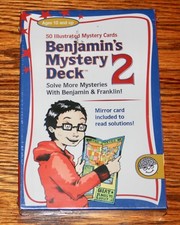 Benjamin's Mystery Deck 2 by MindWare - New Sealed 50 illustrated Mystery Cards