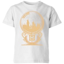 Image of Harry Potter Hogwarts Snowglobe Kids T-Shirt | Official Licensed | White