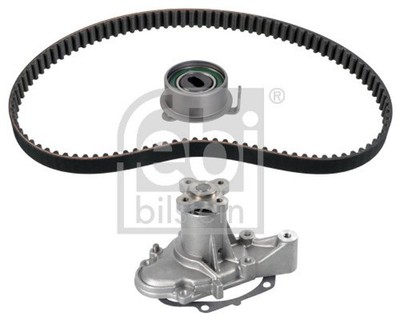 FEBI BILSTEIN Wasserpumpe + Zahnriemensatz 173184 für HYUNDAI i10 1 PA ATOS MX