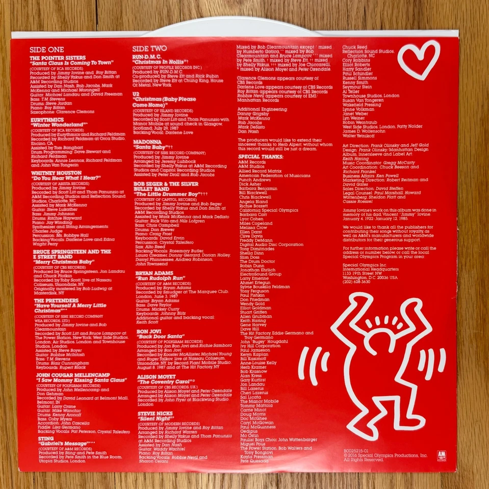 WHITE VINYL--- A Very Special Christmas EXCLUSIVE LP Baby Please Come Home 1219 - Image 3 of 4