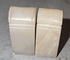 Shoushan Jelly-stone Seal Carving pair 寿山冻石雕印 t4-2 — photo 2