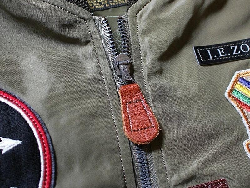 Buzz Ricksons L-2 Patch Flight Jacket XXL Unused … - image 5