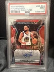 Stephen Curry 2024-25 Obsidian Magmatic Signatures 10/25 PSA 9 Auto #MS-SGC