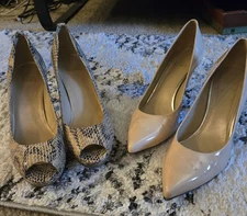 2 pairs Stuart Weitzman women's high heels US size 11  