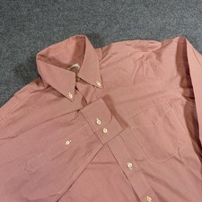 Brooks Brothers Shirt Mens 16 Red Check Non-Iron Button Down Dress Shirt 346