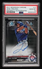 2017 Bowman Chrome Prospect Auto Jose Trevino #CPA-JT PSA 10 GEM MT Auto 5w7
