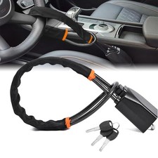 Dualguard Car Steering Wheel Seat Belt Lock - Anti-theft Device For Vehicles