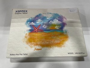 XOPPOX Graphic Drawing Tablet, 10 x 6 Inch, Black (VIN1060Plus)