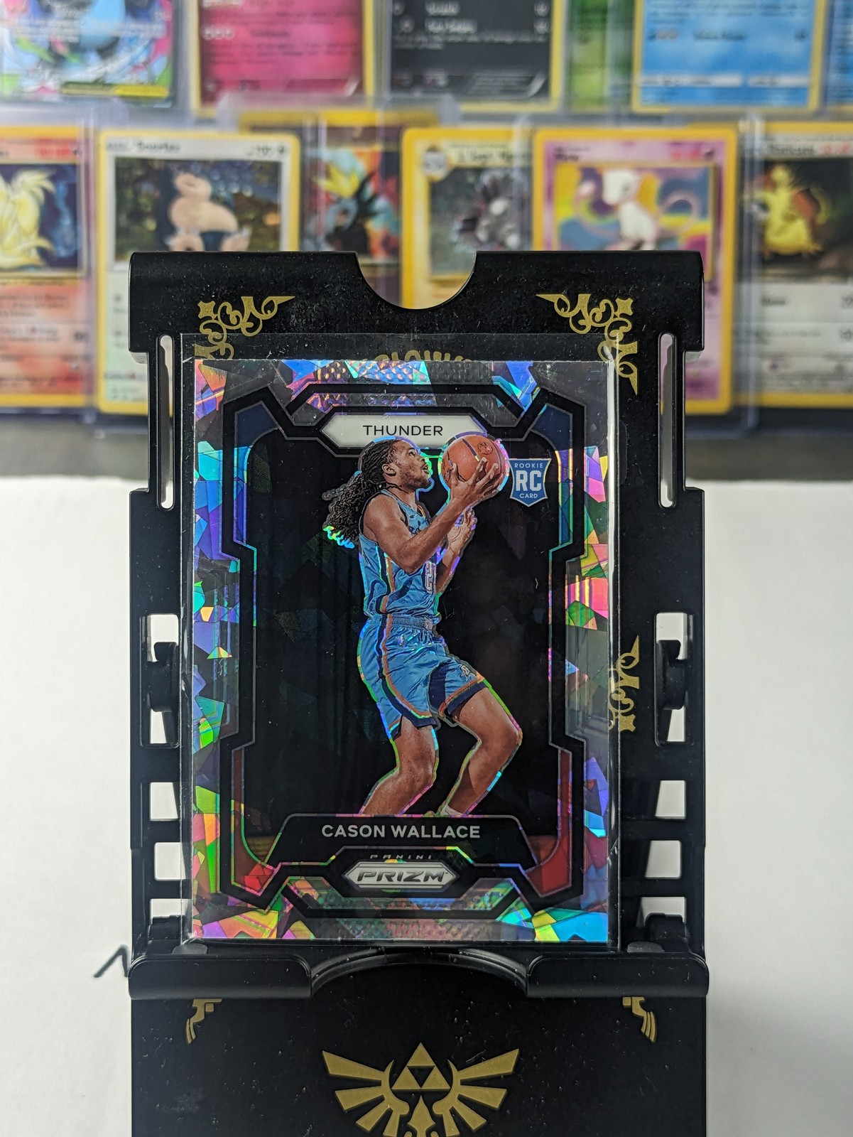 2023-24 Panini Prizm #139 Cason Wallace Prizms Ice