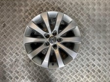 10-17 VAUXHALL MERIVA B 17 INCH 10 SPOKE 5 STUD ALLOY WHEEL 7JX17H2 (SCRATCHED)