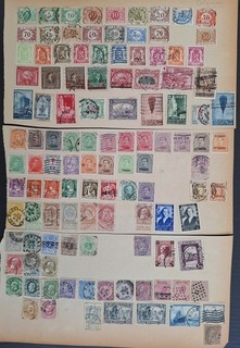 RARE 1860s Belgium lot of postage stamps Mint & Used