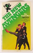 THE NEW AVENGERS NOVEL EAGLE'S NEST JOHN CARTER US PB BERKLEY 1ST UK TV SERIES