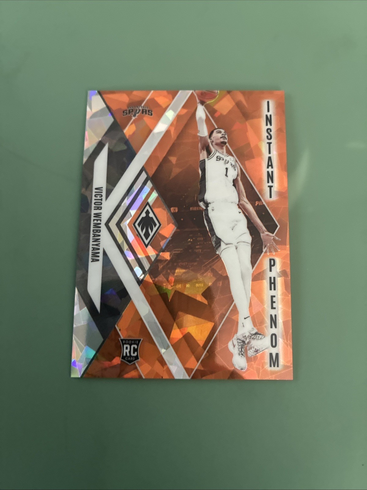 2023 NBA Phoenix Instant Phenom Orange Ice Victor Wembanyama BOOKEND 249/249!!!!