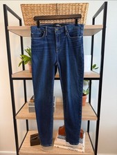 Hudson Nico Super Skinny Mid-Rise Dark Wash Jeans, 31