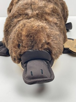 The Petting Zoo Recycles Duckbill Platypus Soft Plushie Stuffed Toy 12''
