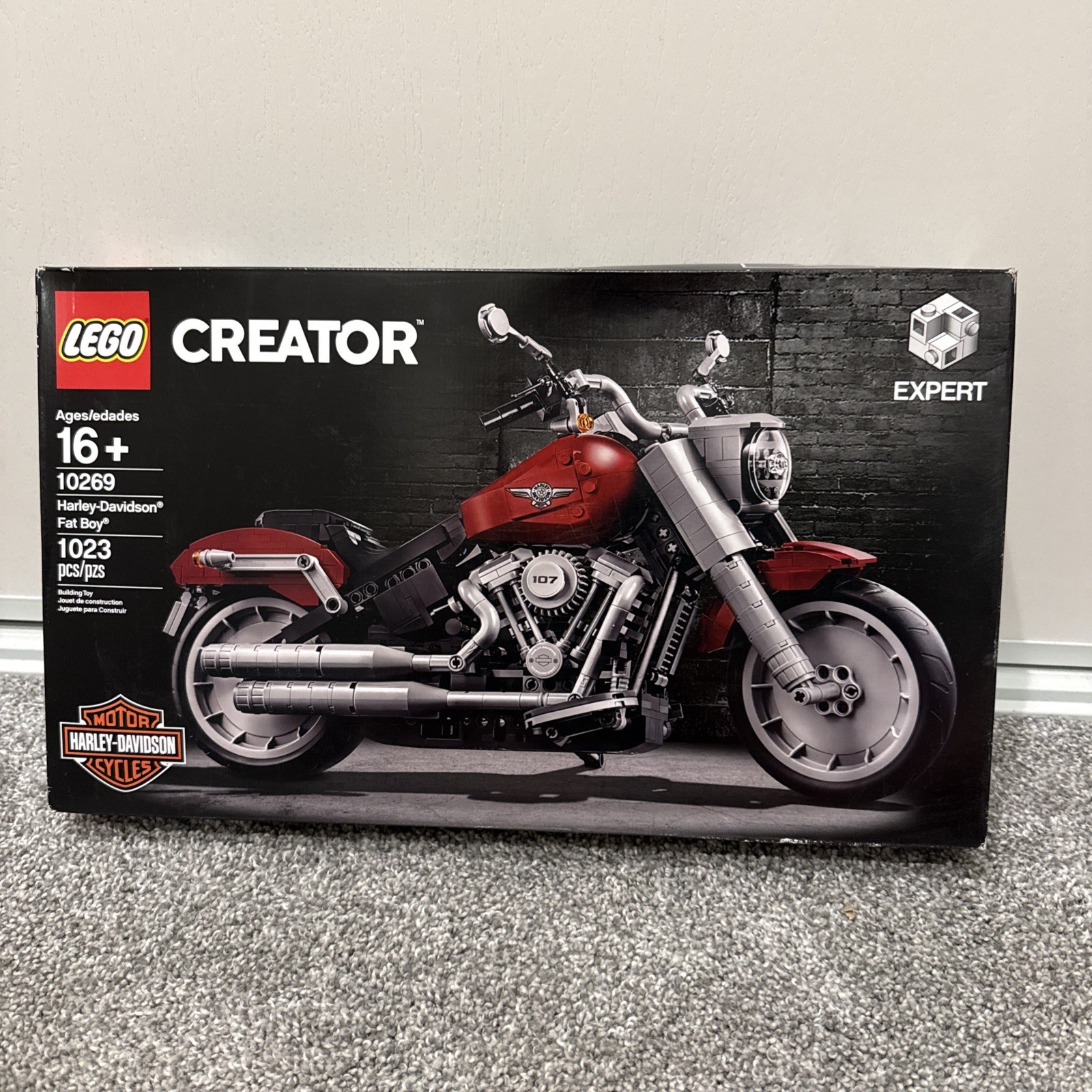 Lego Creator Expert Harley-Davidson Fat Boy 10269 nuevo sellado de fábrica *retirado*