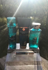 NEW! Bath & Body Works MEDITERRANEAN MIRAGE Mist, Cream, Wash, Parfum - Set of 4